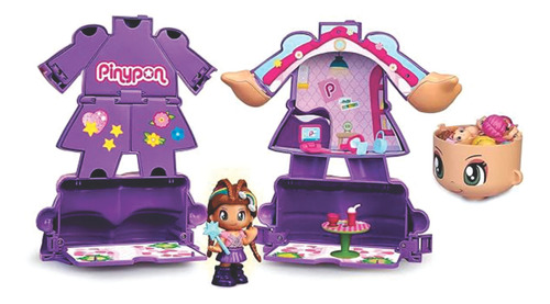 Pinypon Iris Surprise Set Muñeca Gigante 40cm 15 Sorpresas