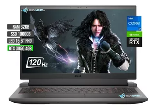 Portátil Dell Gamer Intel Core I7 Ssd 1tb Ram 32gb Rtx 3050