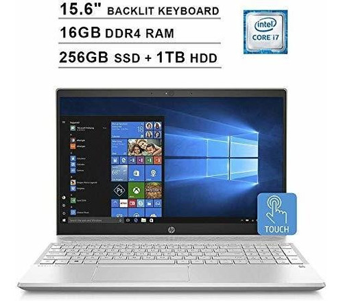 Hp 2019 Pavilion 15.6 Inch Hd Touchscreen Laptop Intel Qua ®