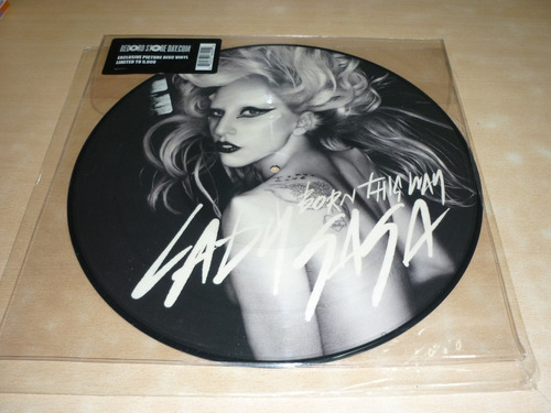 Lady Gaga Born This Way Vinilo Americano Picture Disc