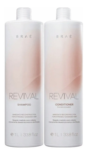 Braé Kit Revival Resgate Shampoo + Condicionador 