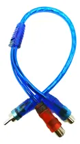 Comprar Cable Adaptador Blindado 1 Rca Macho A 2 Rca Hembra Calidad