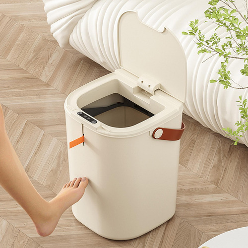 Cubo De Basura Inteligente Con Sensor De Movimiento
