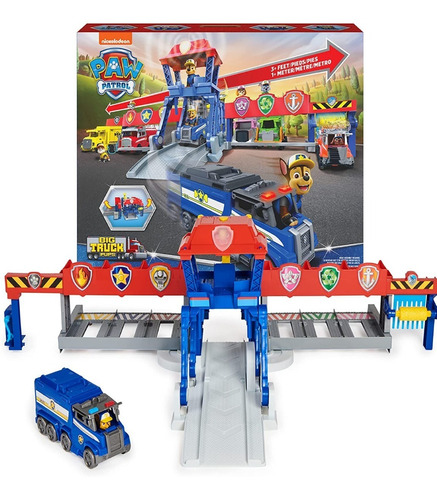 Torre Paw Patrol Big Truck Transformer Con Luces Y Sonidos