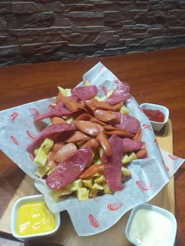 Papel Parafinado Salchipapa Empanada Hamburguesa Papas Frita
