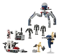 Comprar Lego 75372 Star Wars Soldado Clon Y Droide De Combate