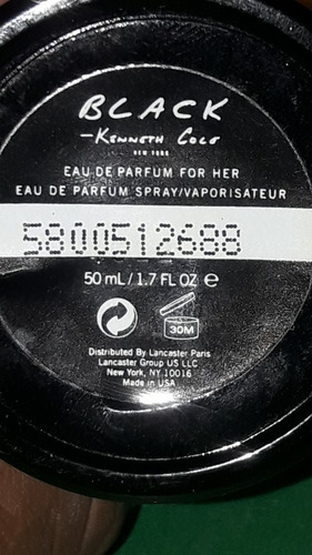 Perfume Importado Kenneth Cole Blak De 50ml Edp