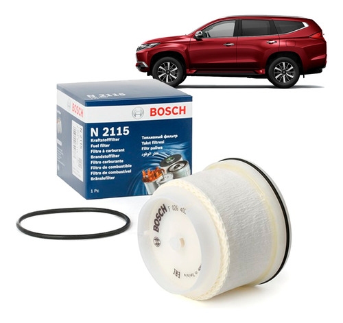 Filtro Petroleo Montero Sport 2.4 Kn15  2016-2019 Bosch 