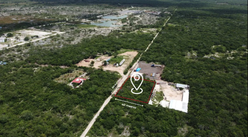 Terreno Con Acceso A La Carretera Merida - Progreso En Venta En Paraíso,progreso