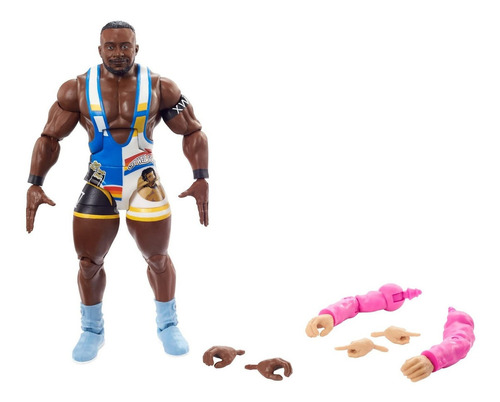 Figura De Acción Wwe Big E Royal Rumble Elite Collection Fgc