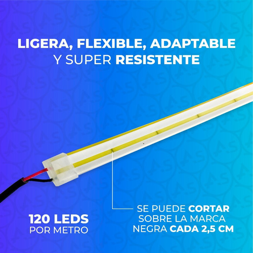 Imagen 4 de 10 de Kit Rollo Manguera 5 Mts Luces Led Neon Flexible Con Fuente
