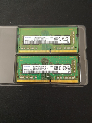 Memorias Ram 16gb (8x2) Para Laptop Ddr4 3200mhz Samsung