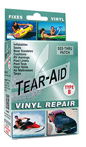 Tear-aid Kit De Reparación De Vinilo, Green Box Tipo B, Indi