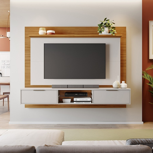Imagen 3 de 5 de Mueble Minimalista Tv Rack Panel 1205