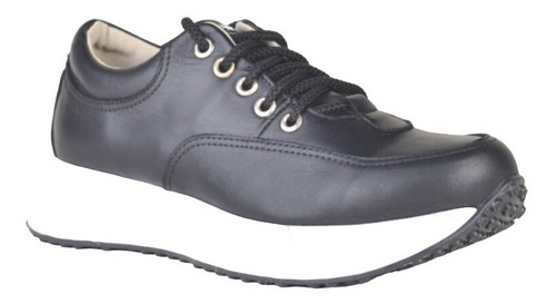 Imagen 2 de 6 de Zapatillas Urbanas De Mujer De Cuero Panter - Ferraro