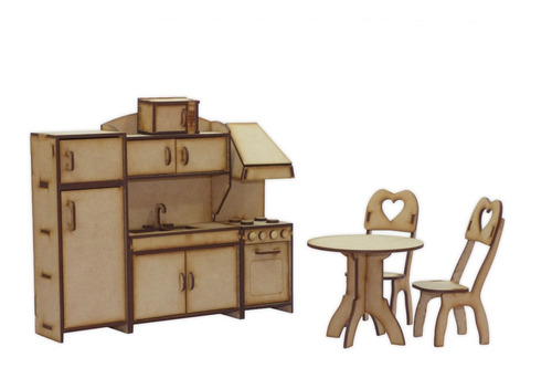 Imagen 2 de 8 de 22 Muebles Para Casita De Muñecas!!! Los Mas Lindos!