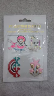 Apliques Stickers Adhesivos Para Ropa Estrellas Apple (cn5)