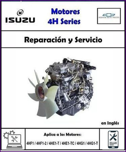 Manual Motor Isuzu Npr Nkr Encava 4hf1 4hg1 4he1 Tc 4hg1 T