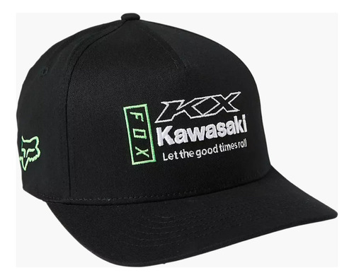 Gorra Fox - Kawi Flexifit Negra