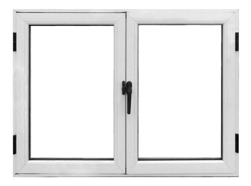 Ventana De Abrir Aluminio 2 Hojas Módena 120 X 80