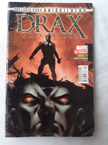 Drax O Destruidor - Edição Especial - Editora Panini - 2007 (Usado)