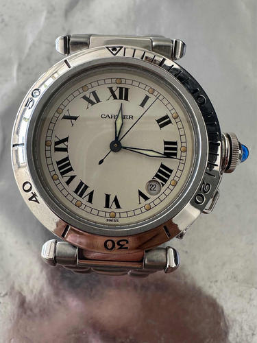 Reloj Cartier Pasha Acero Hombre