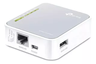 Router Tp-link Portátil Wireless N 3g/4g V2 Tl-mr3020 Gris