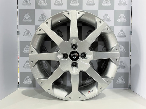 Jogo De Roda Volcano Astra Ss Aro 18 4x100 Prata