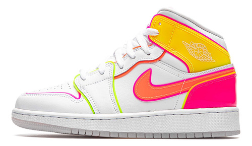 Nike Jordan Air Mid Gs Edge Glow Tamaño