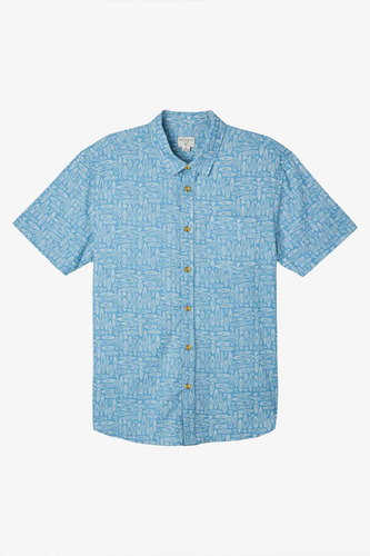 Camisa Standard Surf Shapes Hombre Azul-l Oneill