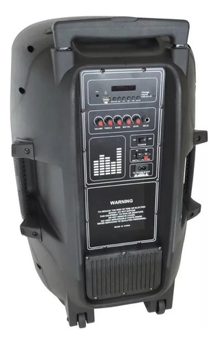 Imagen 8 de 10 de Parlante Portatil Bluetooth Harrison Kanji Acid Max C/ Mic