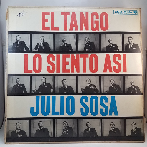 Julio Sosa - El Tango Lo Siento Asi - Federico Vinilo Lp Mb