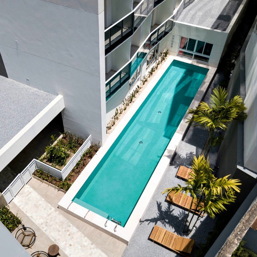 Imagem 13 de 21 de Apartamento Flat Studio - Novo De Alto Padrão - Mobiliado - Com Garagem - A 80m Da Estação Do Metrô - Ao Lado Do Ministério Da Economia / Receita Federal - Condomínio Setin Downtown Luz