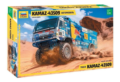 Zvezda Camion Kamaz 43509 Rally Dakar 1/35 Supertoys