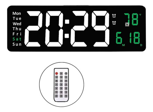 Reloj Digital Led Pequeño Control Cronometro Oficina Jh3299