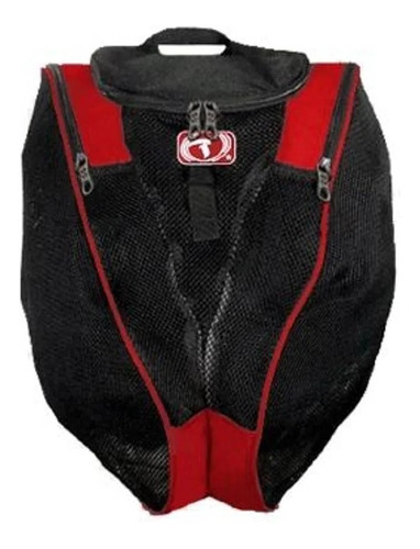 Mochila Traxart Para Patins Da-031 Inlinebag Vermelha + Nf