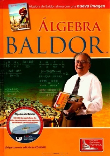 Algebra Baldor 2da Ed Pasta Dura Cd Original Sellado Nuevo