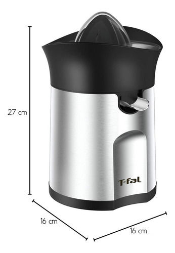 Exprimidor Plata Turbopress Inox Zp520dmx T-fal 100w