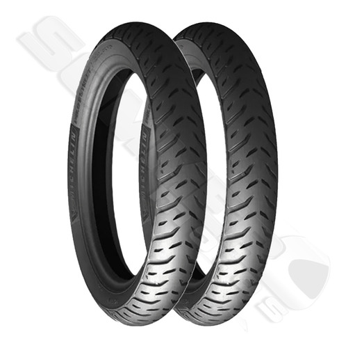 Par Pneu Ybr Factor 150 80-100-18 + 90-90-18 Michelin