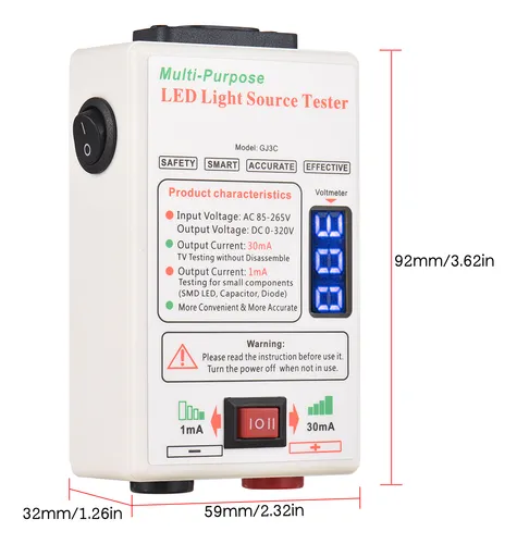comprar Prueba De Voltaje Led Para Prueba De Voltaje, Luz De Fondo C