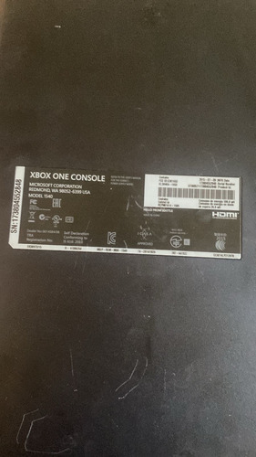 Xbox One - Consola De Juegos Xbox (Usado)