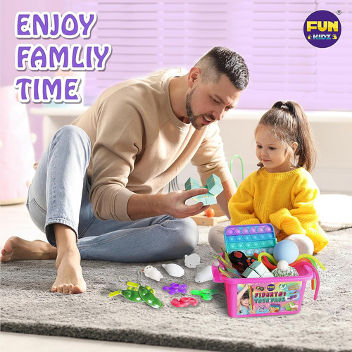 Box Fidget Para Chicas Chicas, Funkidz Misterio Sensorial Fi