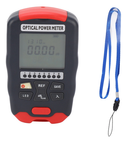 Medidor De Potencia Óptica 3 En 1, Sensible A La Fibra, Resp