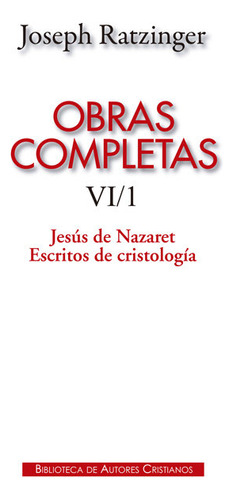 Obras Completas De Joseph Ratzinger. Vi/... (libro Original)