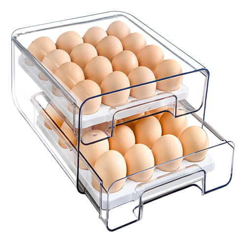 Recipiente Para Huevos Para Refrigerador, Caja De Almacenami