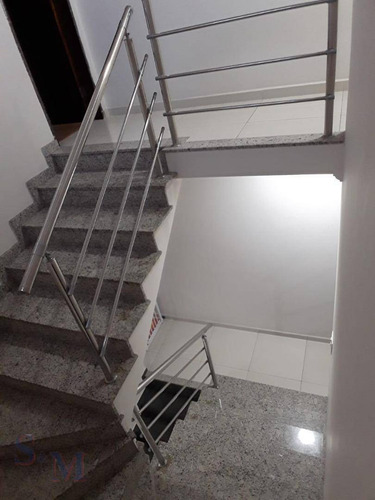 Imagem 5 de 12 de Sobrado Com 3 Dormitórios À Venda, 196 M² Por R$ 680.000,00 - Parque Novo Oratório - Santo André/sp - So0456
