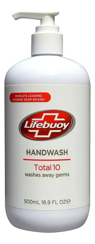 Jabon Antibacterial Para Manos Liquido Lifebuoy 500ml