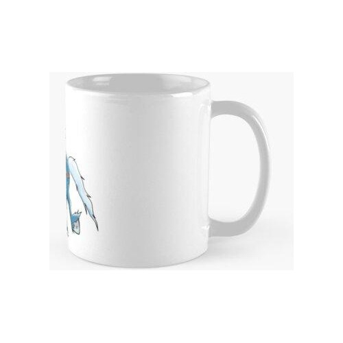 Taza Gracioso Azul Islandés Caballo De Dibujos Animados Cali