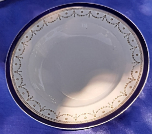 Piezas Para Consome ( Lote De 5 ) Blanco Y Azul Guarda (Usado)