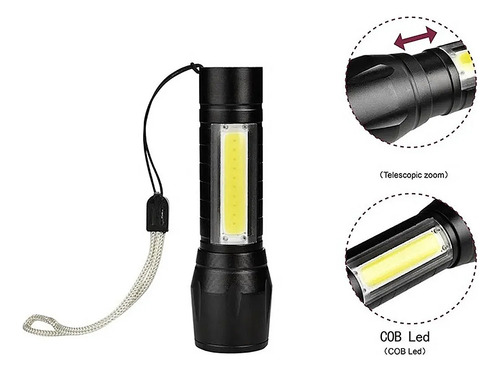Mini Lanterna Tatica 720.000 Lumens Forte Potente Led Q5. (Usado)